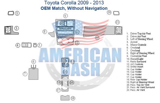 Toyota corolla 2013 interior car kit includes a cd player wiring diagram.