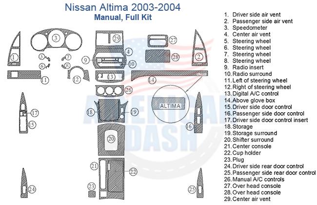 Nissan Altima 2004-2006 service repair manual.