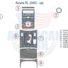 Acura r 2005 stereo wiring diagram with Interior dash trim kit accessories for car.