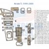 Acura TL 1999 2000 2001 2002 2003 Dash Trim Kit