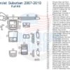 Chevrolet 2007-2010 interior dash trim kit and parts diagram.