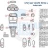 Chrysler 300m interior parts diagram including an Interior car kit and a Wood dash kit.