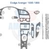 Dodge Avenger 1995 1996 1997 1998 1999 Dash Trim Kit