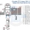 Fits Chrysler PT Cruiser 2001 2002 2003 2004 2005 wiring diagram with car dash kit.