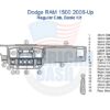 Fits Dodge RAM1500 2006 2007 2008 Basic Dash Trim Kit, Regular Cab enhances the interior of your Ram 1500.