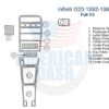 Car dash kit for Ford Infiniti GS 1989-1993.