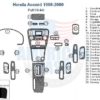 Honda Accord dash wiring diagram.