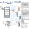 Fits Jeep Cherokee Sport 1999-2001 back seat interior wiring diagram.