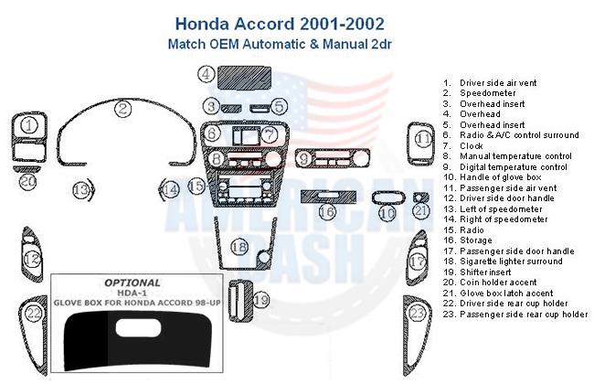 Honda accord 2006-2012 interior dash wiring diagram.