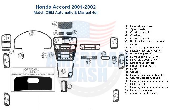 The Honda Accord 2006-2009 dash kit is a perfect accessory for car enthusiasts looking to enhance the interior of their vehicle. This interior car kit includes a stylish dash trim that will add a
