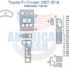 Fits Toyota FJ Cruiser 2007 2008 2009 2010 2011 2012 2013 2014 wiring diagram for car dash kit.