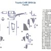Toyota Tacoma 2014 - up car dash kit fuse box diagram.