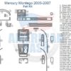 2007 Mercedes Monte car stereo wiring diagram and accessories for car.