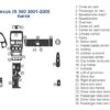 Lexus 2006 fl x interior dash trim kit wiring diagram.