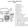 Lexus ls400 wiring diagram for car accessories and interior car kit.