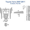 Compatible with Toyota Yaris 2006-2008 wiring diagram with a car dash kit.