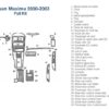 Nissan Maxima 2006-2009 fuse box diagram with an interior car kit or wood dash kit.