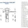Nissan Pathfinder 2005 2007 fuse diagram with a Dash trim kit.