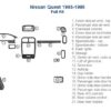 Nissan quest fuse box diagram with interior dash trim kit nis