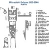 Mitsubishi Eclipse 2003 wiring diagram for car accessories and wood dash kit.