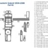 Mitsubishi Galant 2006 - 2007 wiring diagram with interior dash trim kit.