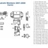 Mitsubishi 2002-2006 fuse box diagram for car accessories.