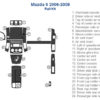 Mazda stereo wiring diagram for Fits Mazda 5 2006 2007 2008 Dash Trim Kit and interior car kit.